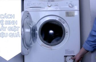 Cách vệ sinh máy giặt hiệu quả